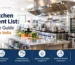Hotel Kitchen Equipment Guide